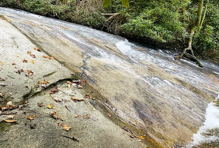 Middle Falls at Stone Mountain North Carolina