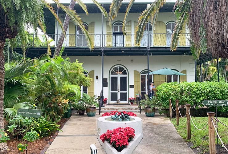 Things to do in Key West The Hemingway House Entrance