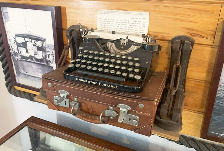 Things to do in Key West The Hemingway House Typewriter