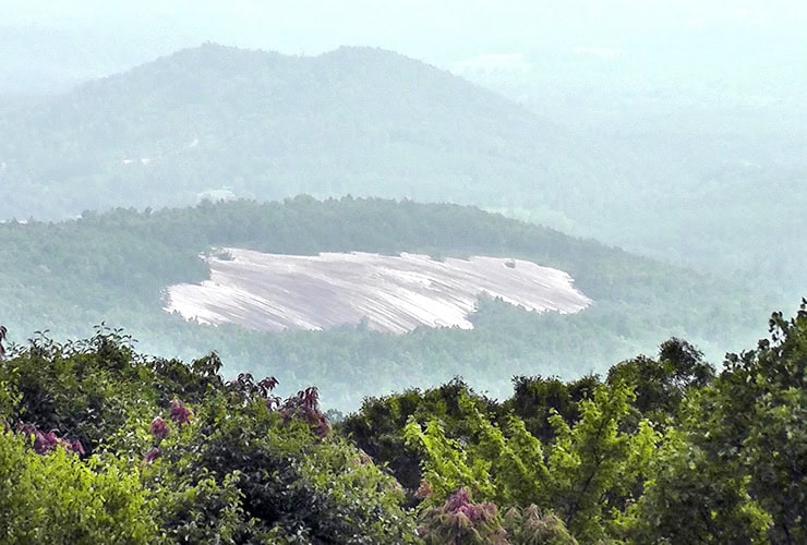 Overlook at Stone Mountain North Carolina