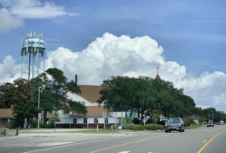 Oak Island Water Tower