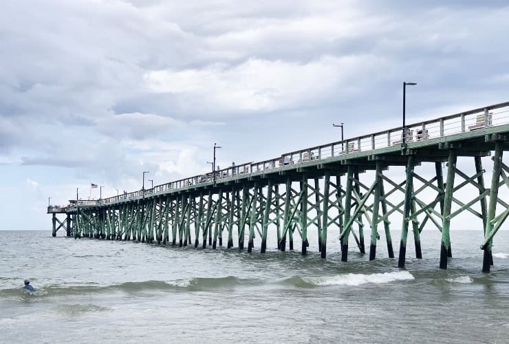 Visit Oak Island Pier in North Carolina