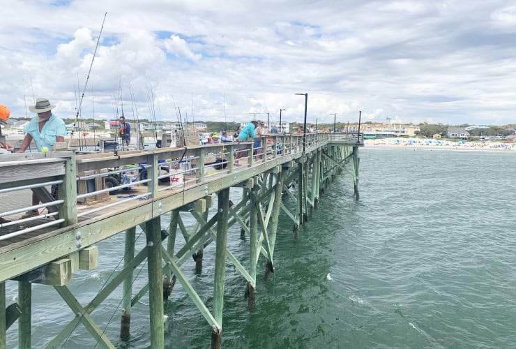 Visit Oak Island Pier in North Carolina