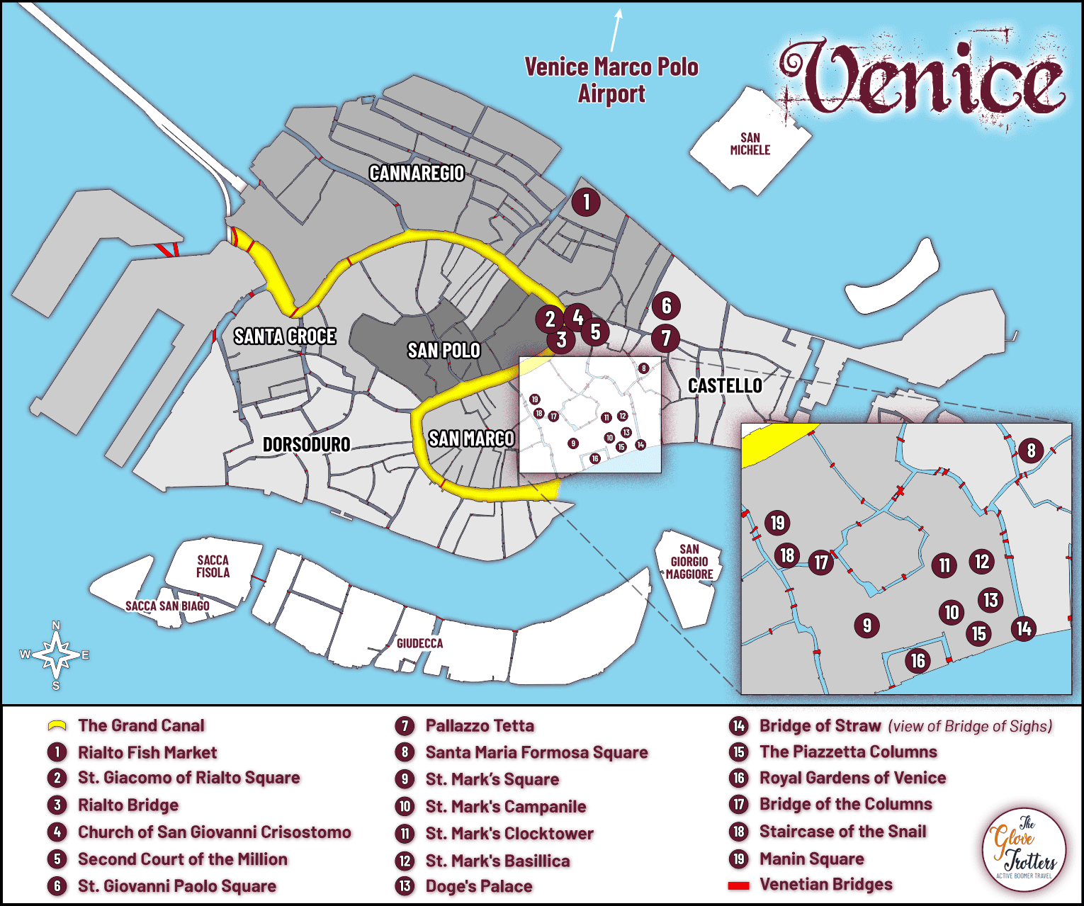 Spend a Day in Venice Map