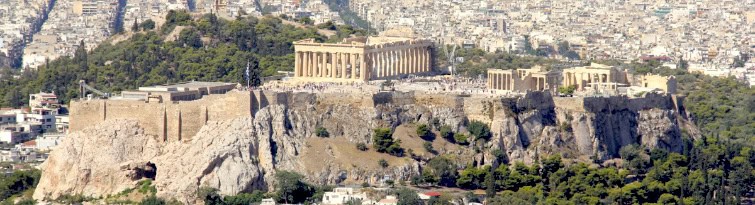 Panoramic view of Acropolis