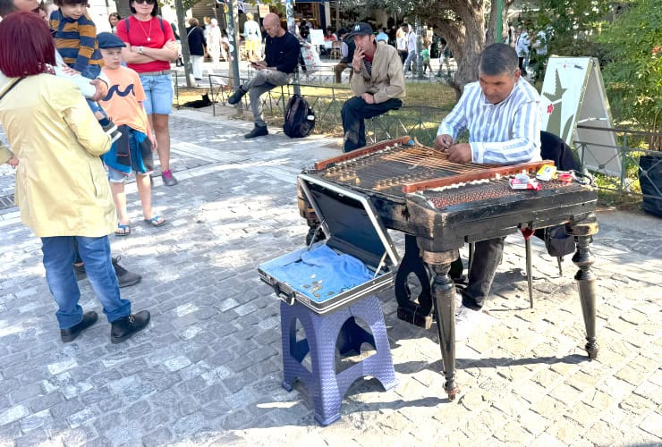 Athens Street Musician