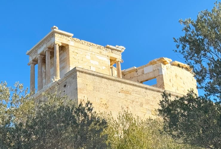 The Temple of Athena Nike Acropolis Athens Greece