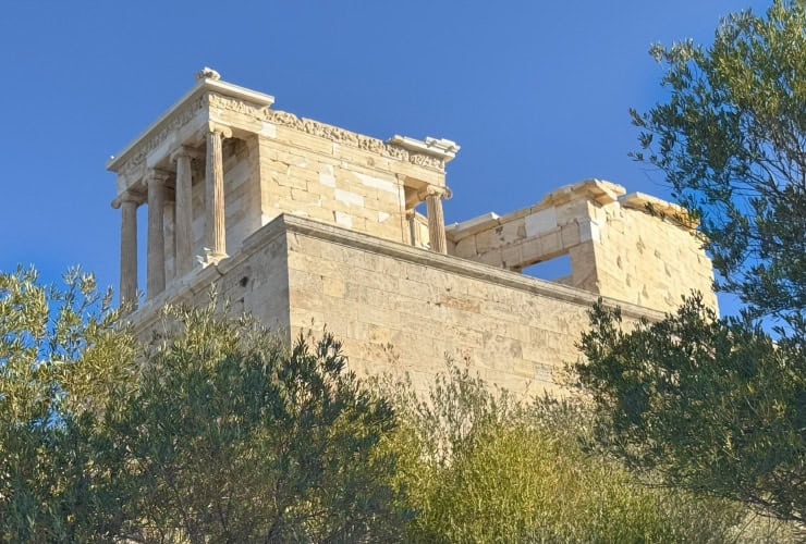 Temple of Athena Nike at the Acropolis of Athens