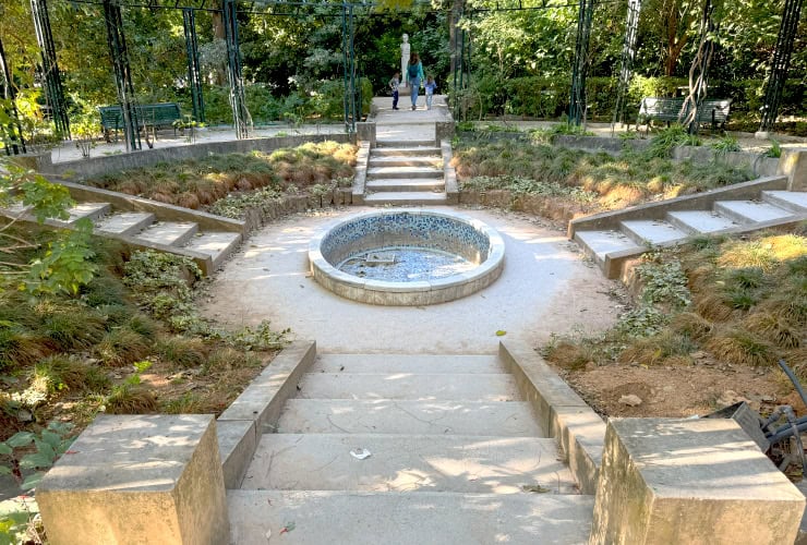 Spanish Fountain in the Athens National Garden