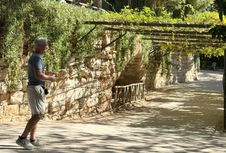 Queen Amalia's Pergola in the Athens National Garden