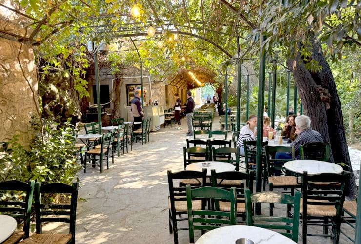 Kafeneio Café in the Athens National Garden