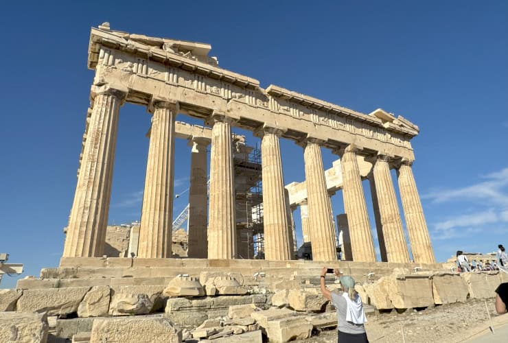 Parthenon colonnades