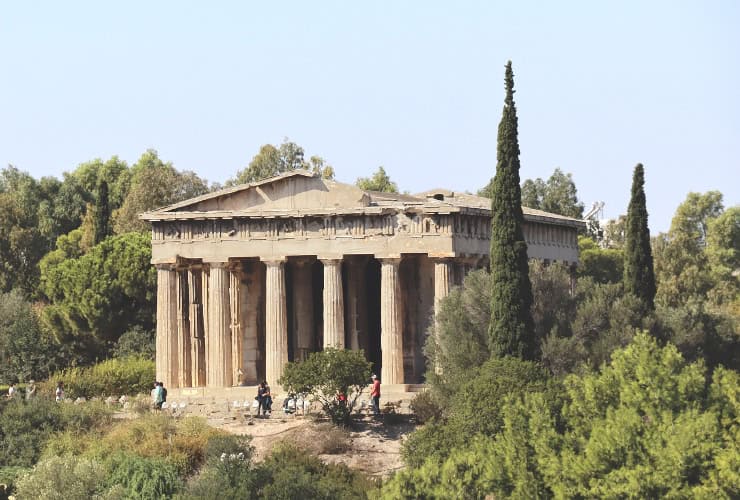 Temple of Hephaestus Athens Greece