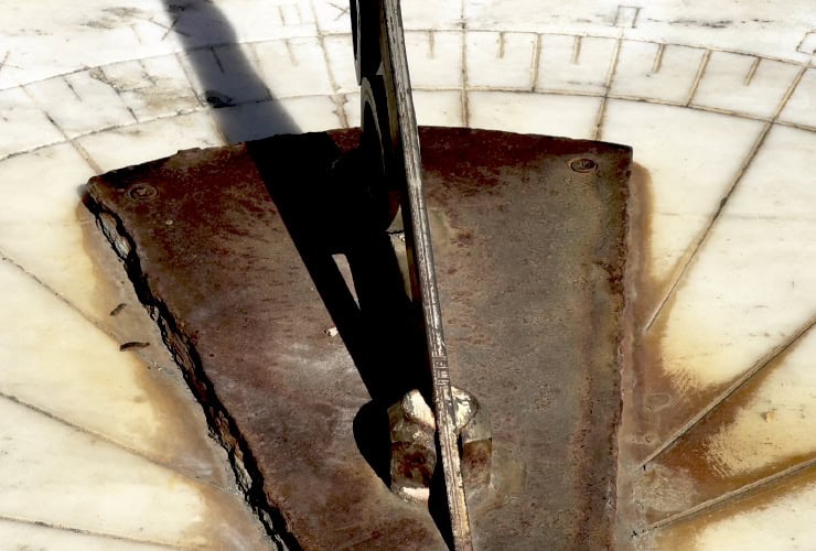 Sun Dial detail in Athens Greece