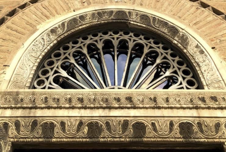 Detail from the Holy Church of the Holy Trinity in Athens