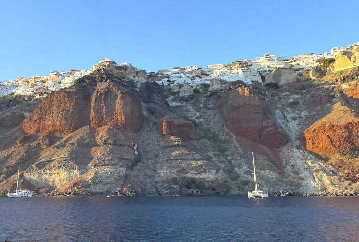 Western Cliffs on the Caldera