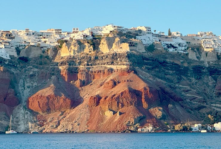 Western Cliffs on the Caldera