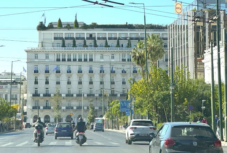 Hotel Grande Bretagne in Athens Greece