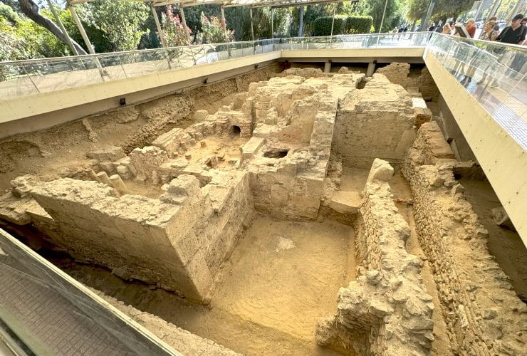 Zappeio Roman Baths at the Athens National Garden