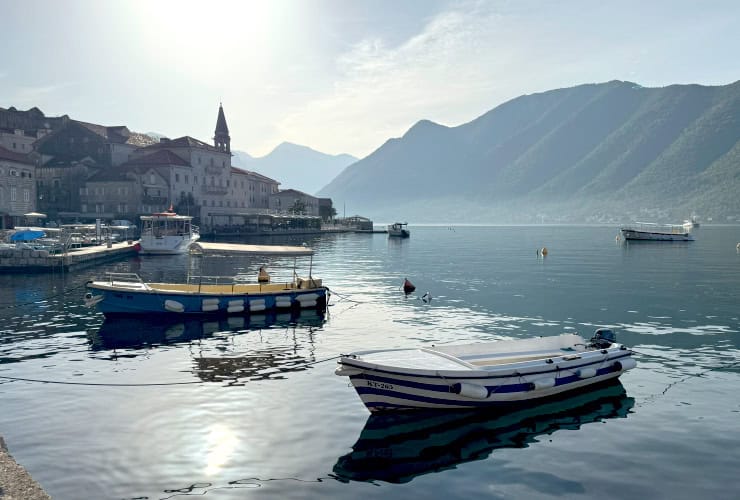 Day in Perast Montenegro