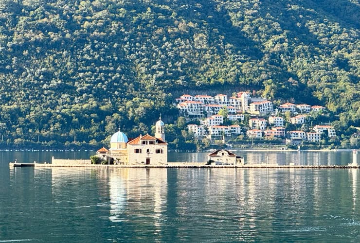 Our Lady of the Rocks in the Bay of Kotor in Montenegro