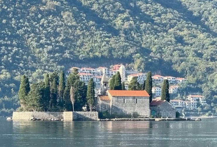 Saint George Island in the Bay of Kotor