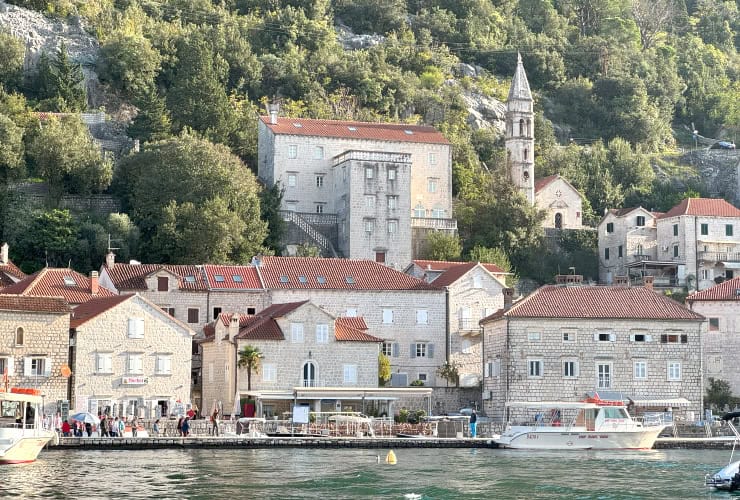 Day in Perast Montenegro