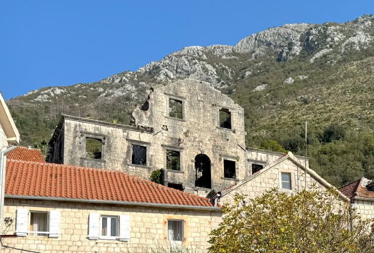 Day in Perast Montenegro