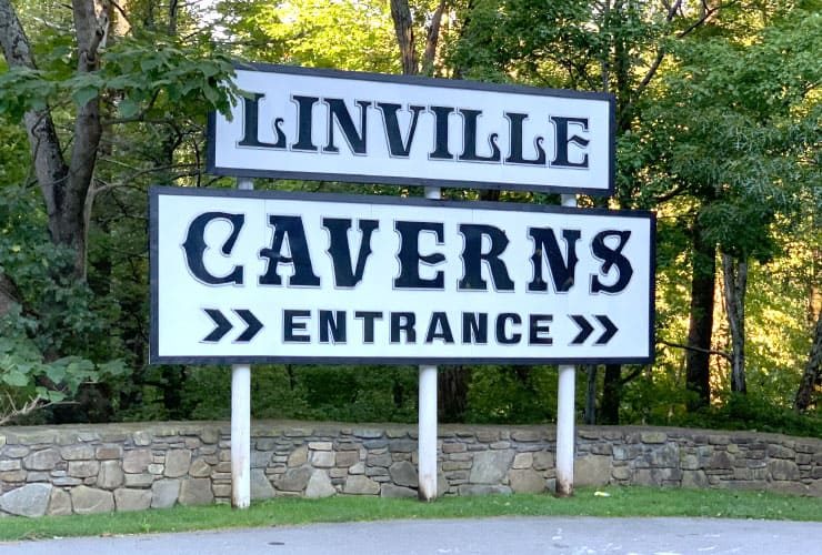 Linville Caverns Entrance